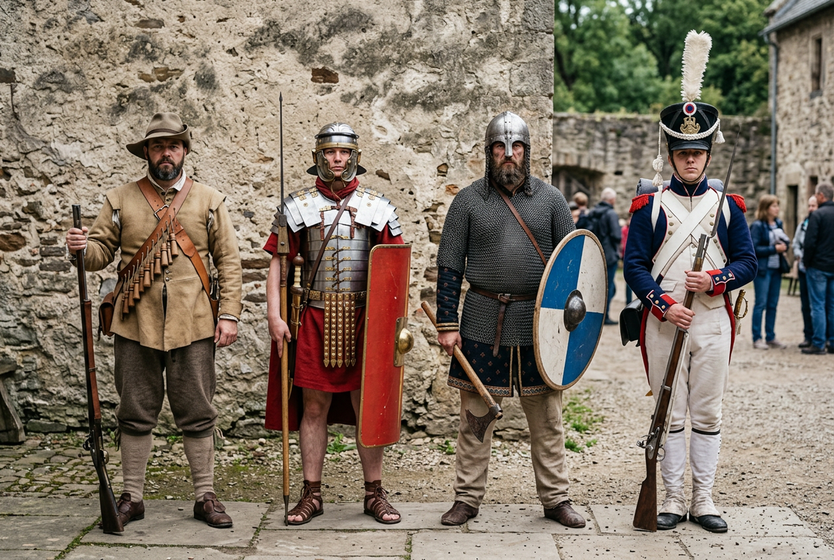 Historical Reenactment Clothing & Costumes