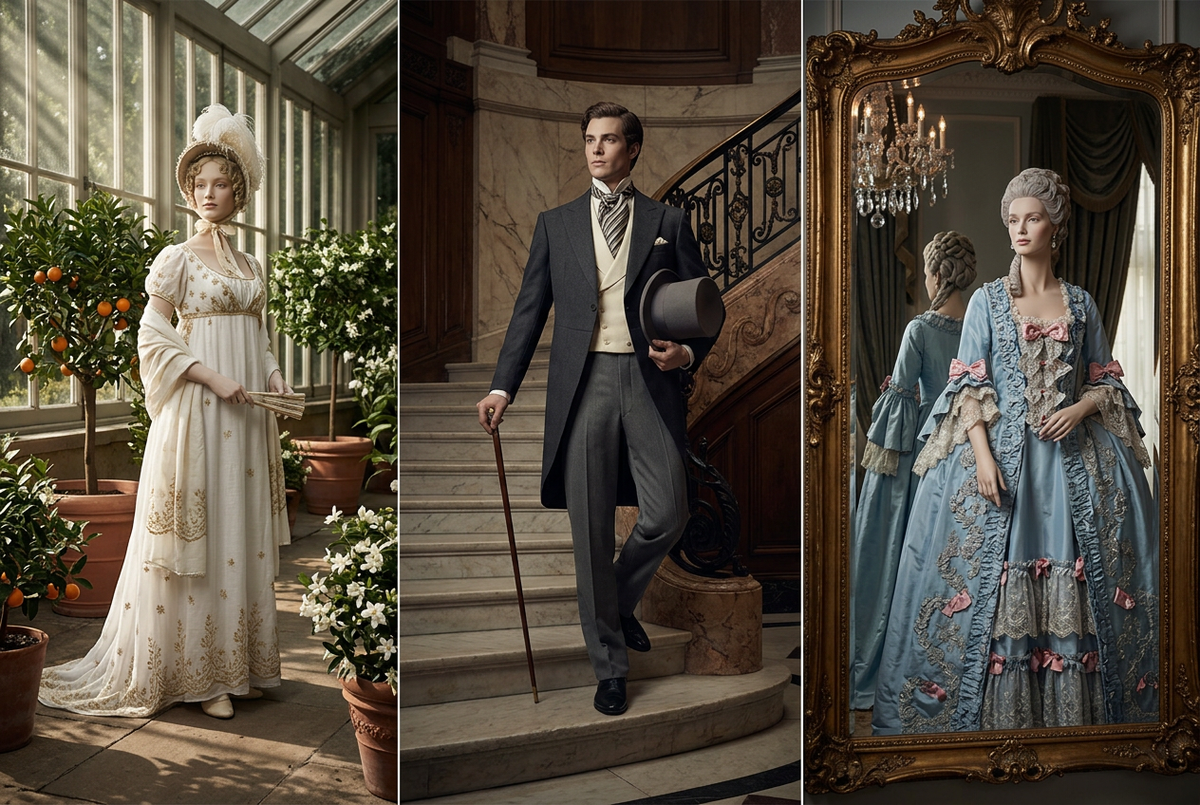 Historical Photoshoot Outfits
