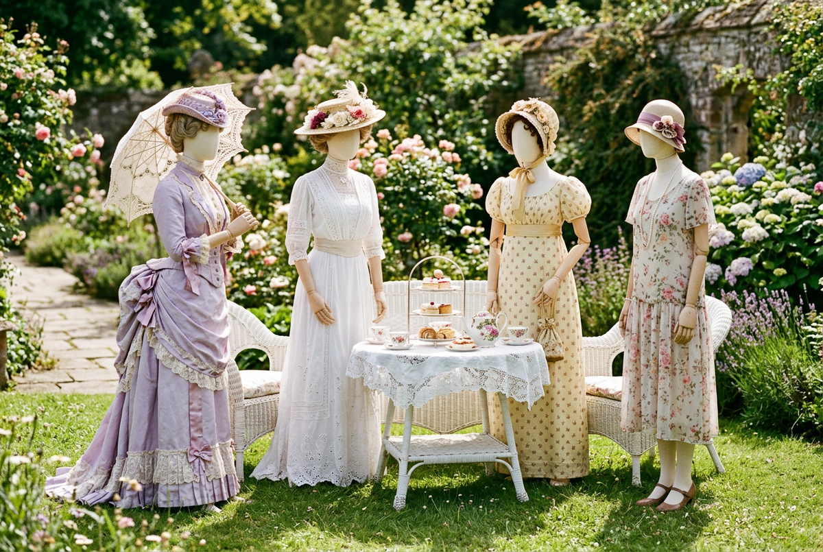 Historical Tea Party Clothing