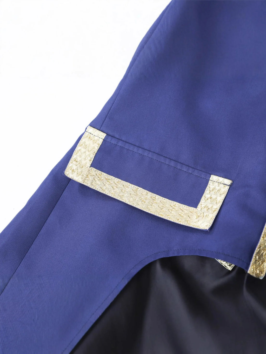 Men's Medieval Military Tailcoat | Double-Breasted Gothic Long Coat for Cosplay & Masquerade