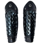 Dragon Scale Armor Bracers – Stainless Steel & Faux Leather Arm Guards for LARP, Cosplay & Historical Costume (Set of 2)