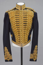Men’s Napoleonic Hussar Officer Jacket — Victorian Military Historical Coat