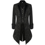 Men's Steampunk Gothic Tailcoat – Victorian Trench Coat
