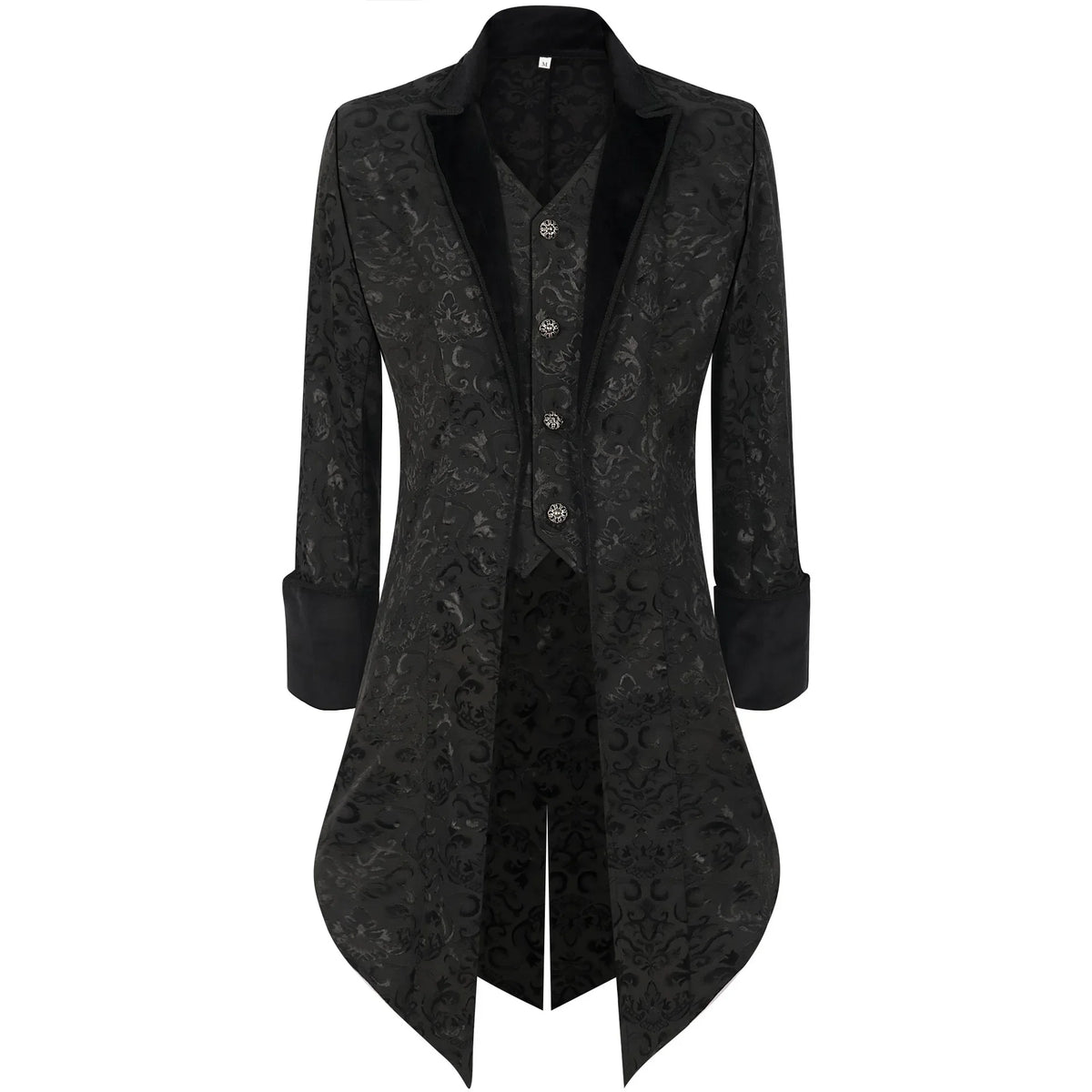Men's Steampunk Gothic Tailcoat – Victorian Trench Coat