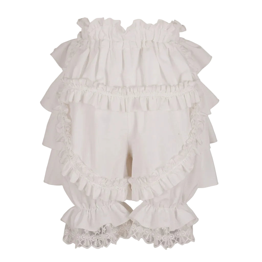 Victorian Ruffle Bloomers – Pumpkin Shorts