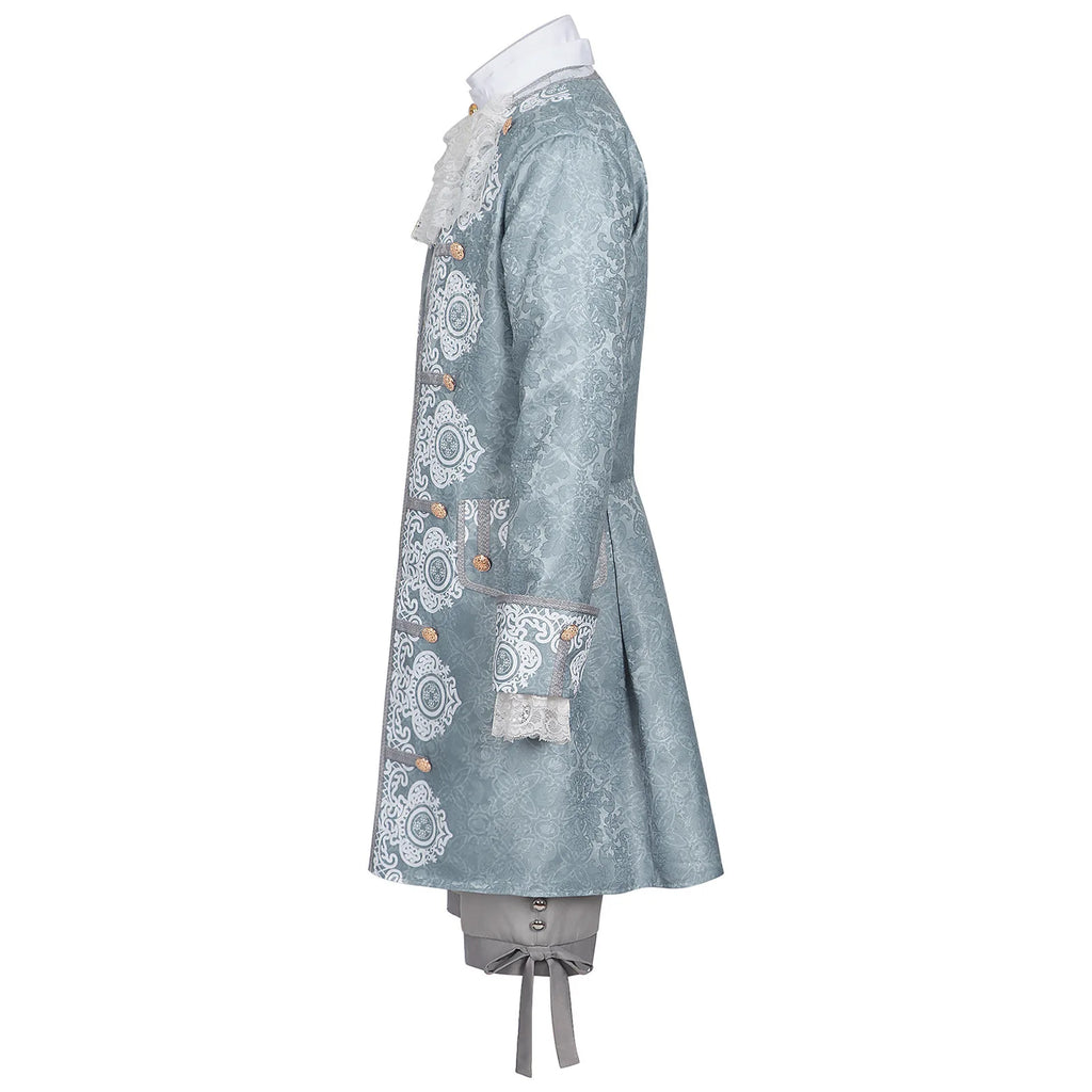 Men's Baroque Rococo Court Suit — Victorian Noble Costume for Kings & Princes