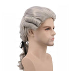 Baroque Lawyer & Judge Cosplay Wig – 18th Century Historical Powdered Wig