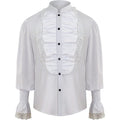 Men's Ruffled Lace Shirt | Victorian Gothic Pirate & Steampunk Costume Blouse