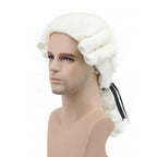 Baroque Lawyer & Judge Cosplay Wig – 18th Century Historical Powdered Wig