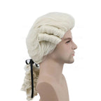 Baroque Lawyer & Judge Cosplay Wig – 18th Century Historical Powdered Wig