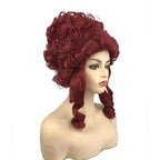 Marie Antoinette Rococo Wig – Red Upswept Curly Cosplay Wig