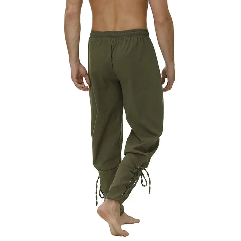 Men's Medieval Drawstring Pants – Viking & Renaissance Costume Trousers
