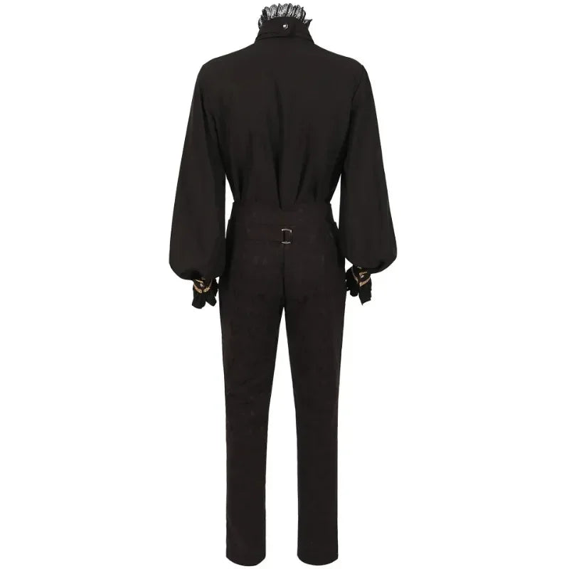 Men's Gothic Costume Set – Victorian Steampunk 3-Piece