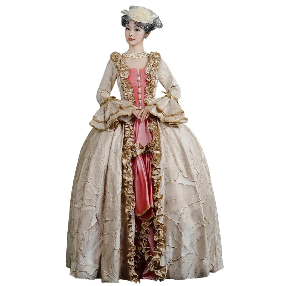 Women's Rococo Baroque Ball Gown — 18th Century Elizabeth Period Dress