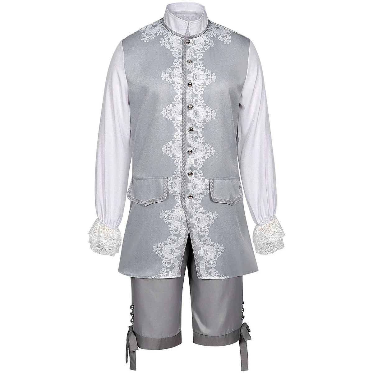 Men's Baroque Rococo Court Suit — Victorian Noble Costume for Kings & Princes