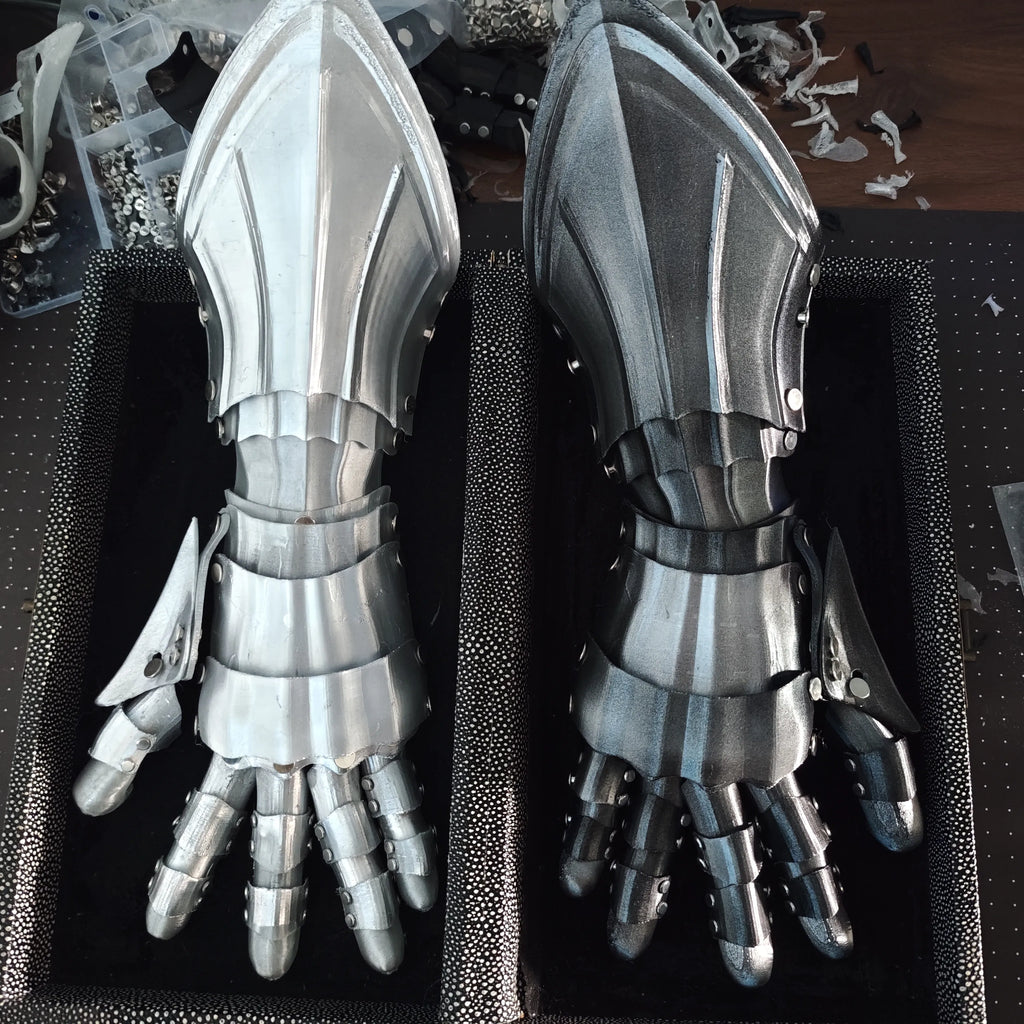 3D-Printed Articulated Gauntlet Glove – Gothic & Steampunk LARP Cosplay Armor