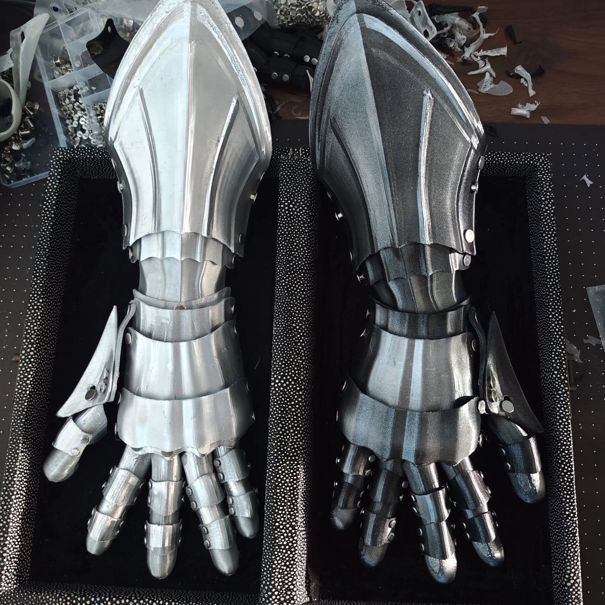 3D-Printed Articulated Gauntlet Glove – Gothic & Steampunk LARP Cosplay Armor