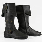 Pirate Boots – PU Leather Mid-Calf Costume Boots
