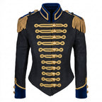 Women's Georgian Military Hussar Jacket — 18th Century Light Horseman Officer Costume