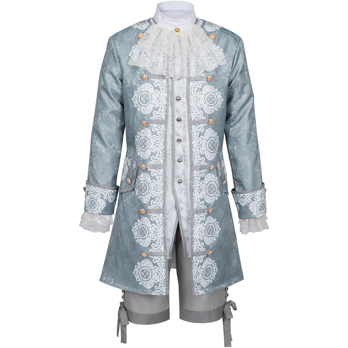 Men's Baroque Rococo Court Suit — Victorian Noble Costume for Kings & Princes