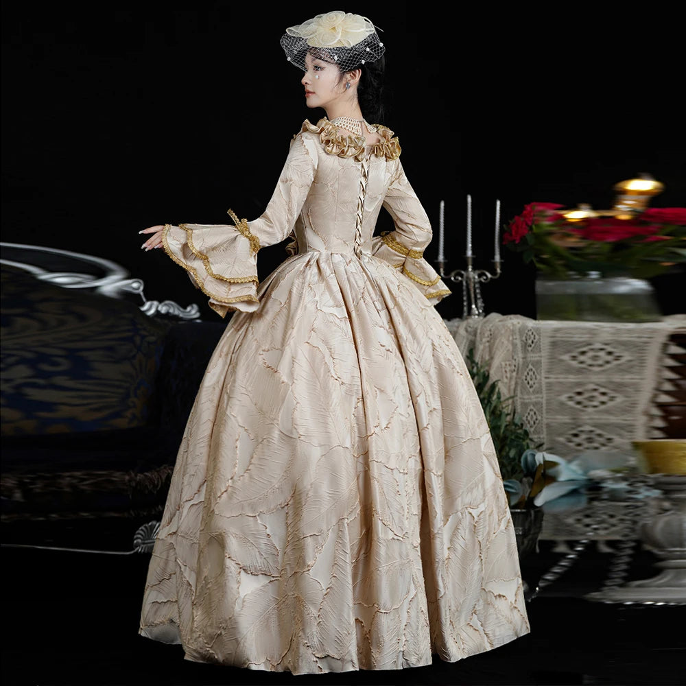 Women's Rococo Baroque Ball Gown — 18th Century Elizabeth Period Dress