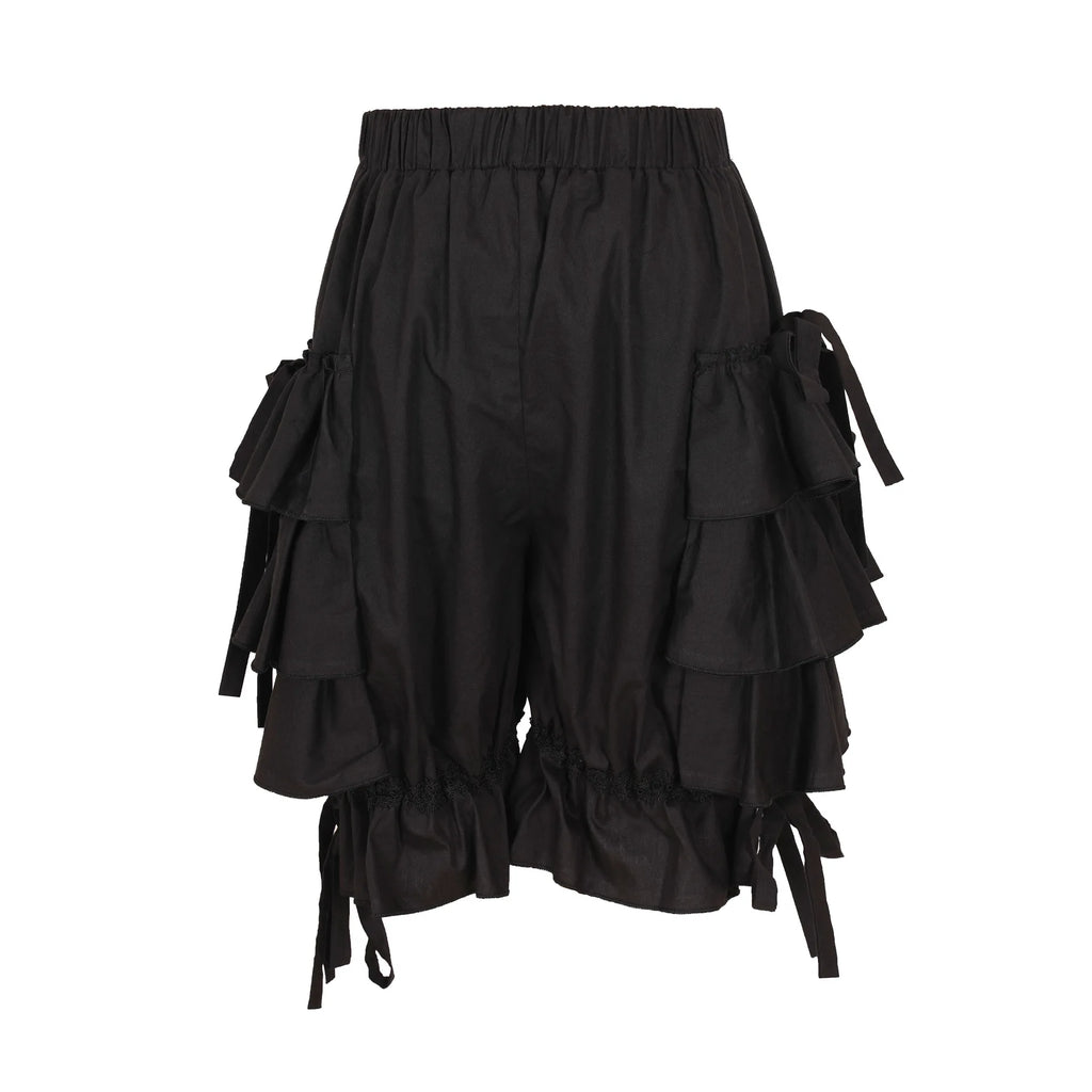 Victorian Ruffle Bloomers – Pumpkin Shorts