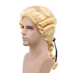 Baroque Lawyer & Judge Cosplay Wig – 18th Century Historical Powdered Wig