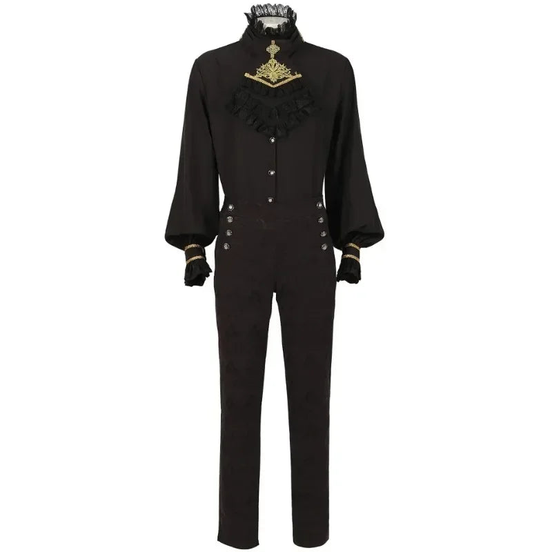 Men's Gothic Costume Set – Victorian Steampunk 3-Piece