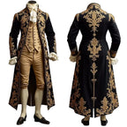 Victorian Aristocrat Gentleman Costume Set – 18th Century Rococo Baroque Tailcoat Suit
