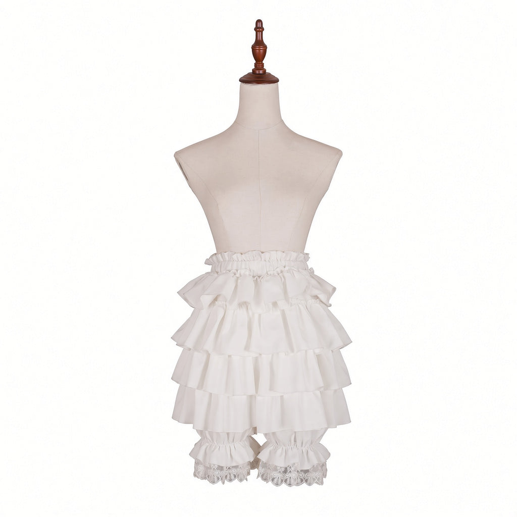 Victorian Ruffle Bloomers – Pumpkin Shorts